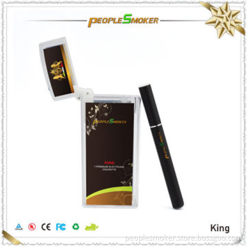Disposable E cigarette with PVC Box Package, 85x7.8mm Size